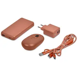 Burnt Orange Serendipio Corby Gift Set
